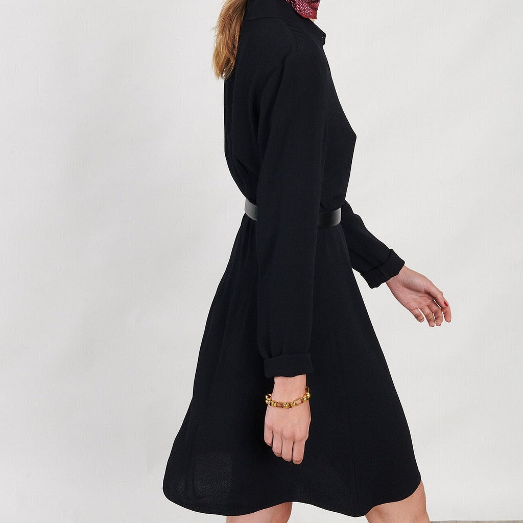 Maison Standards - Maison Standars - Short Shirt Dress - Black - Women