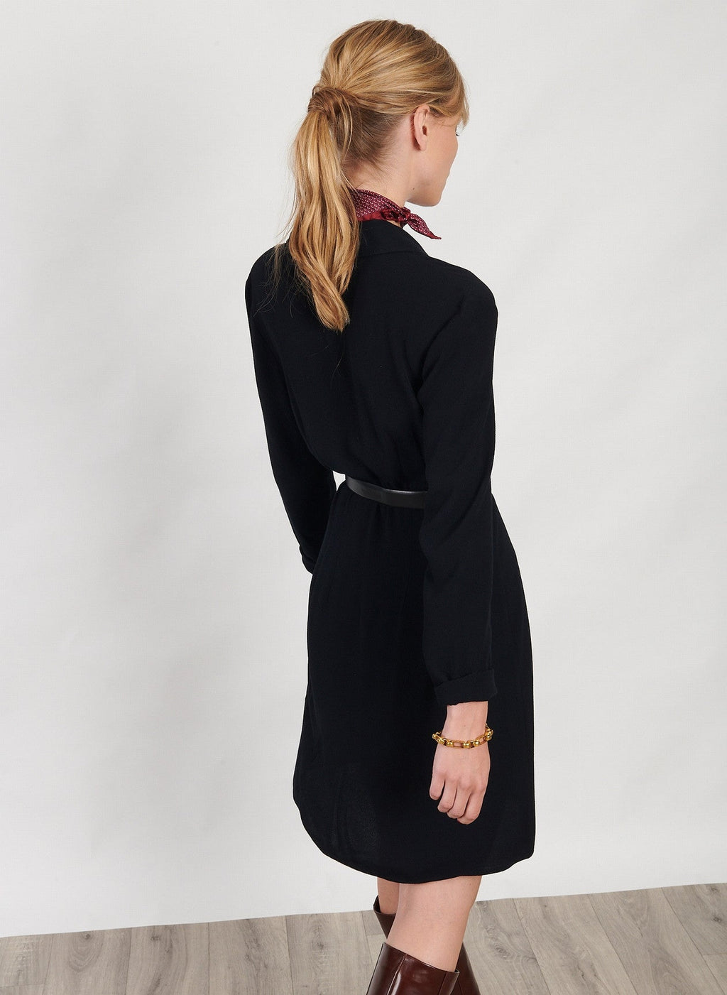 Maison Standards - Maison Standars - Short Shirt Dress - Black - Women