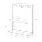 Soporte Para Joyas - Tosca - Blanco