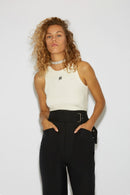UNNIE MARCELLO CHARCOAL TROUSERS