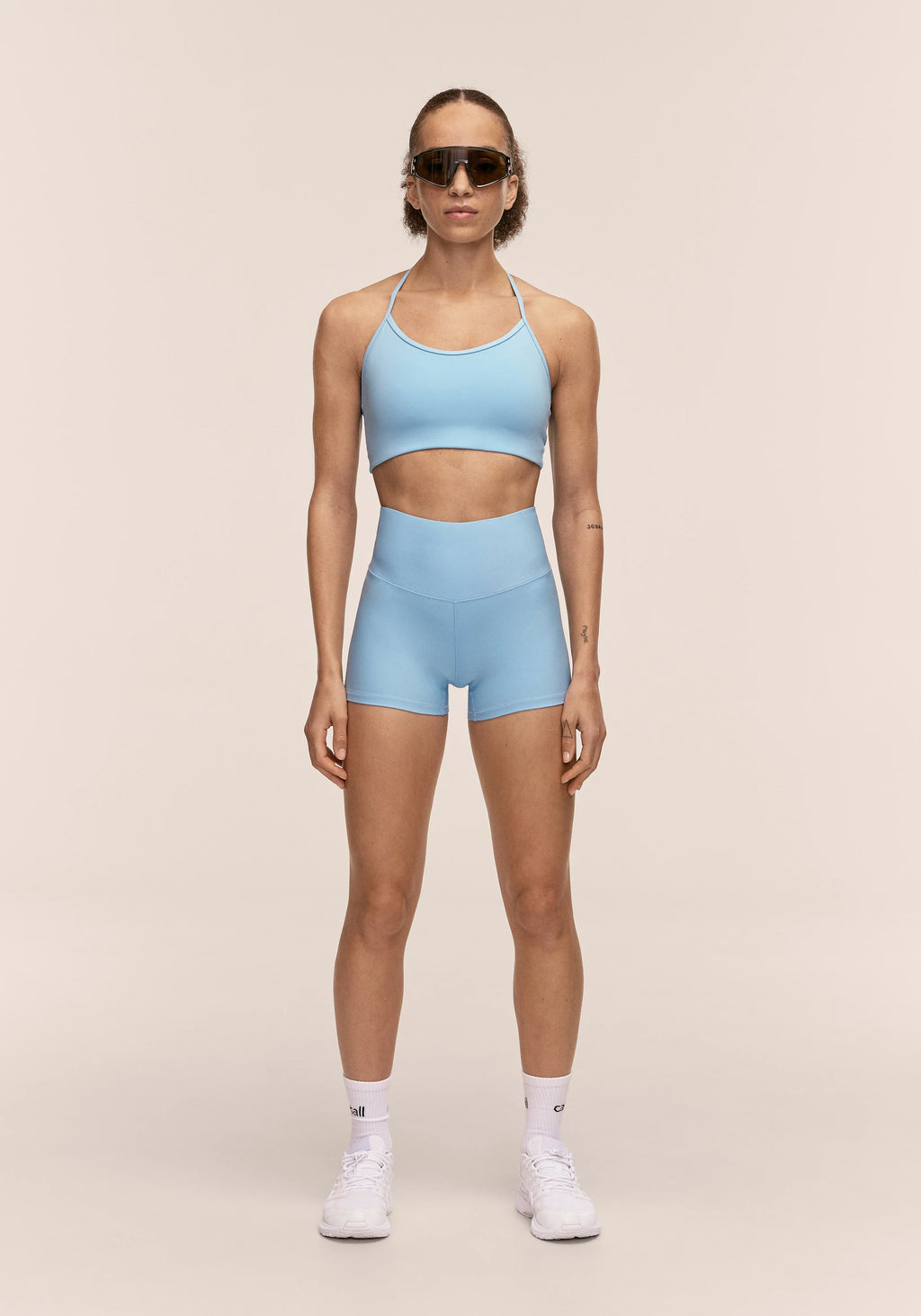Ultra High Waist Hot Pant - Blue Lagoon