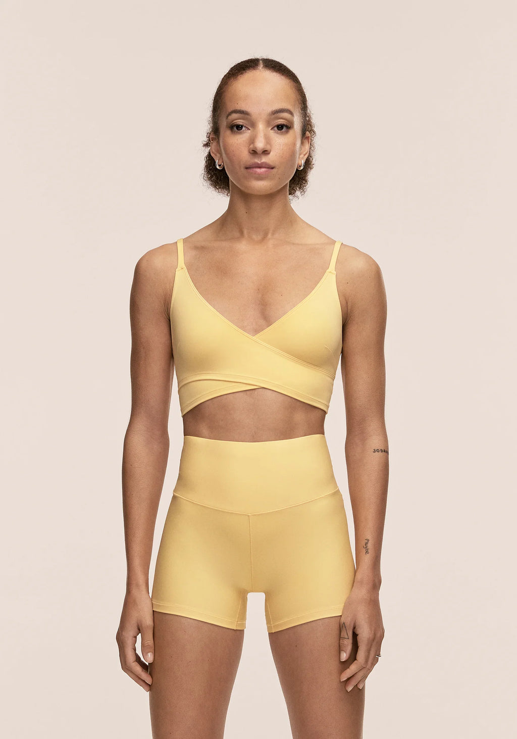 Ultra High Waist Hot Pant - Soul Yellow