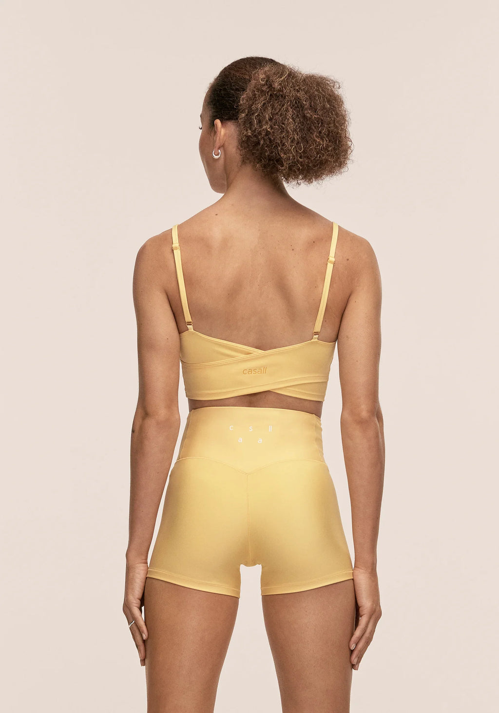 Ultra High Waist Hot Pant - Soul Yellow