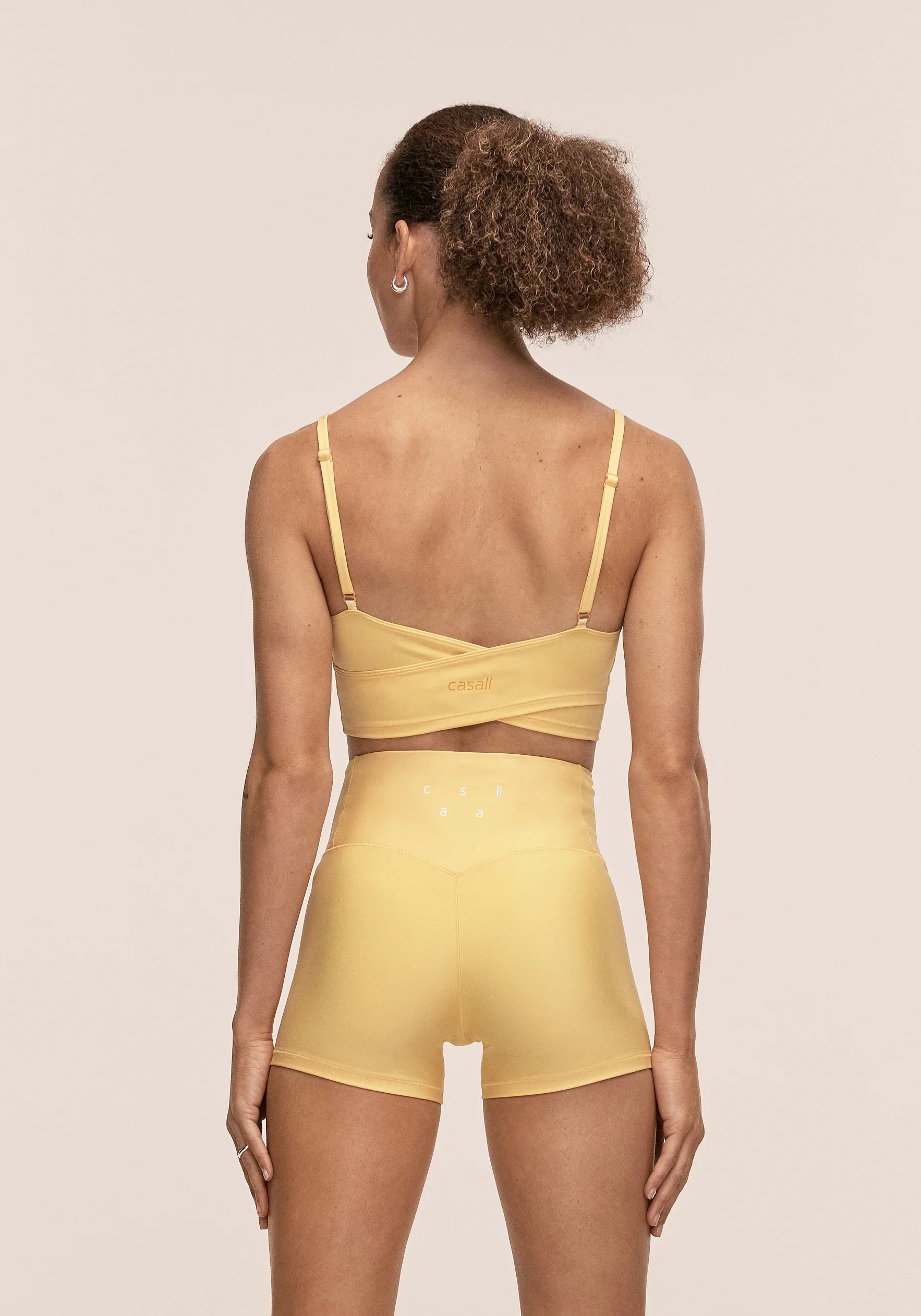 Ultra High Waist Hot Pant - Soul Yellow
