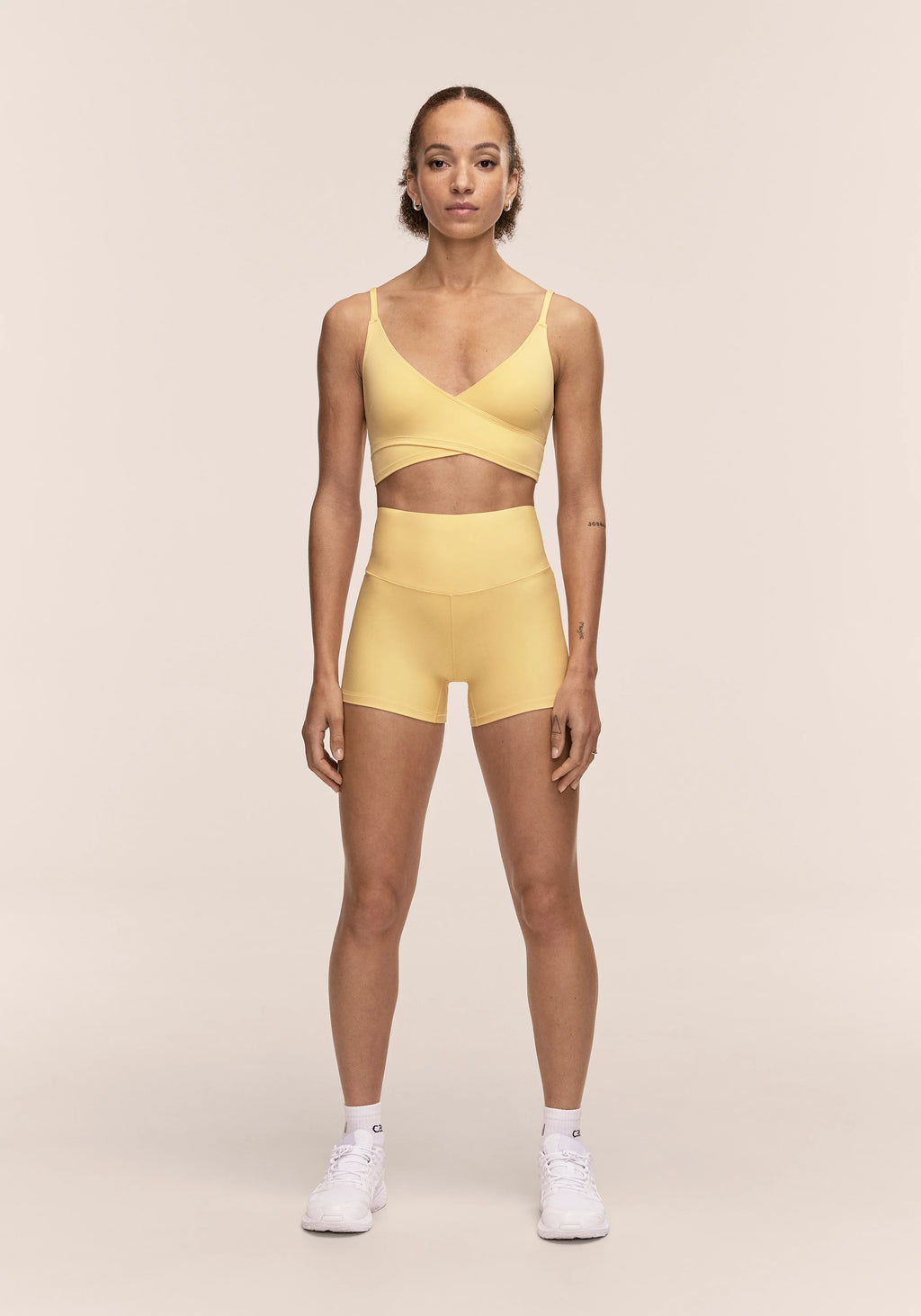 Ultra High Waist Hot Pant - Soul Yellow