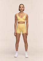 Ultra High Waist Hot Pant - Soul Yellow