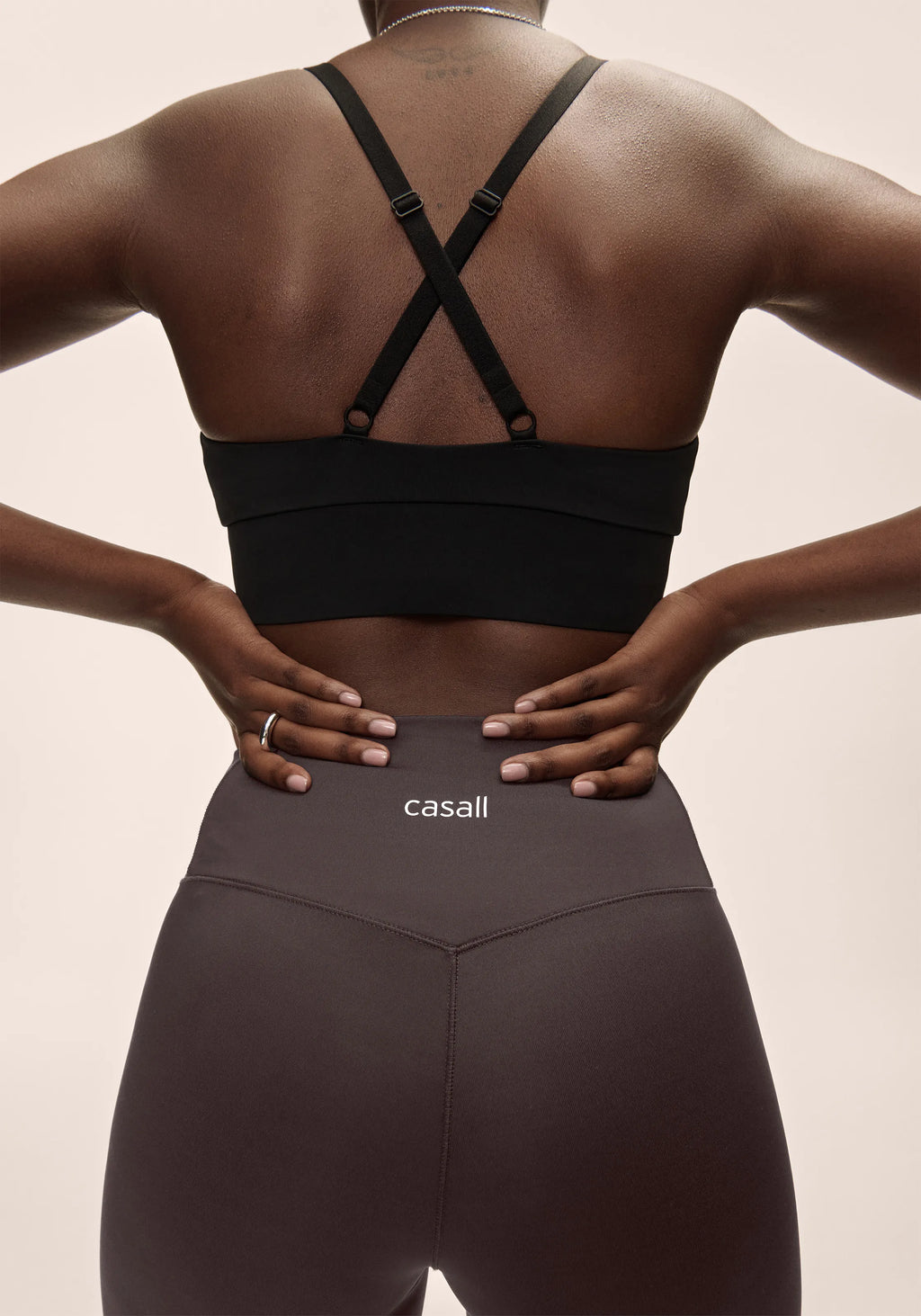 Flare High Waist Pant - Dk Grey