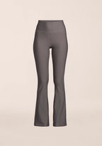 Flare High Waist Pant - Dk Grey
