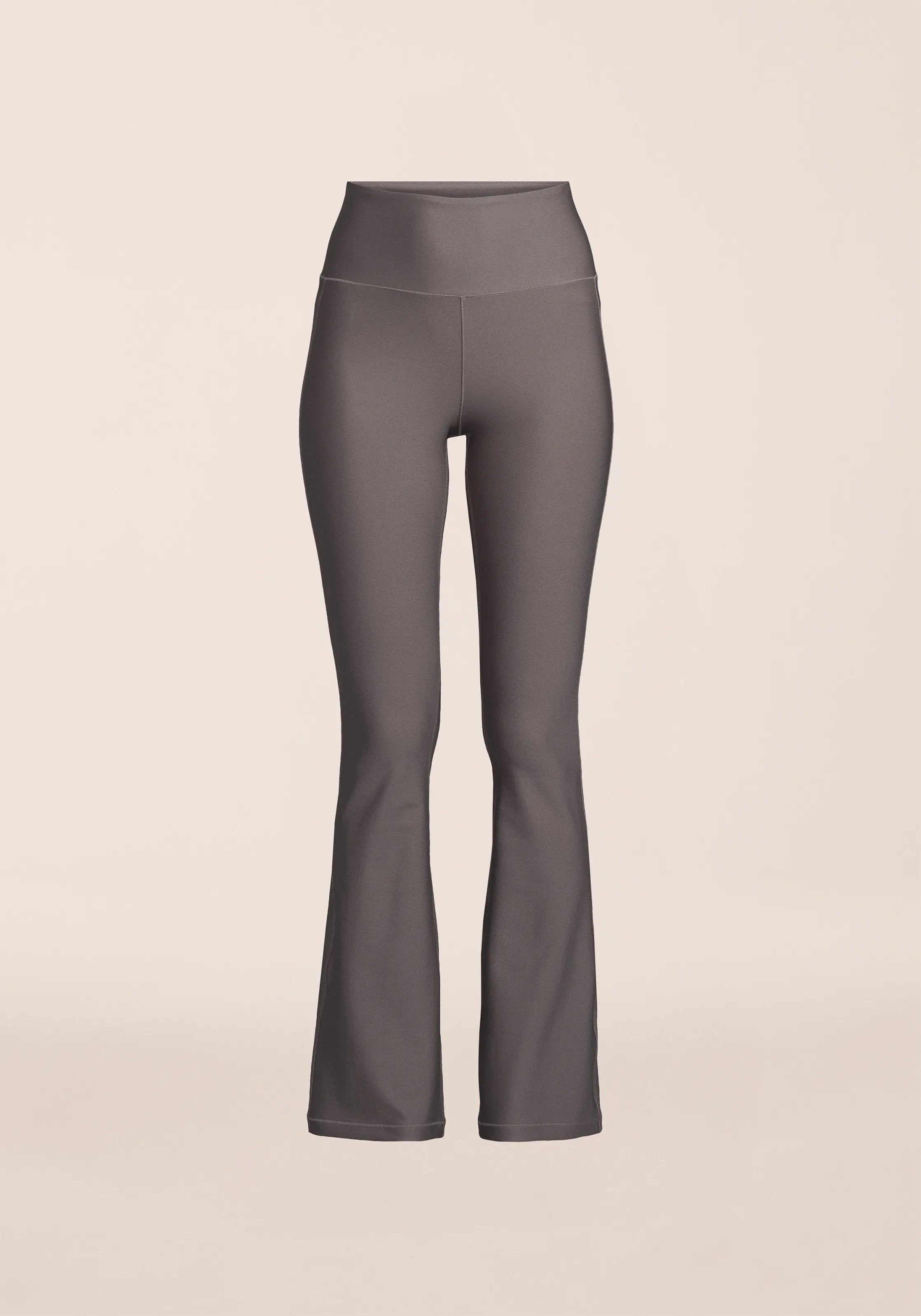 Flare High Waist Pant - Dk Grey