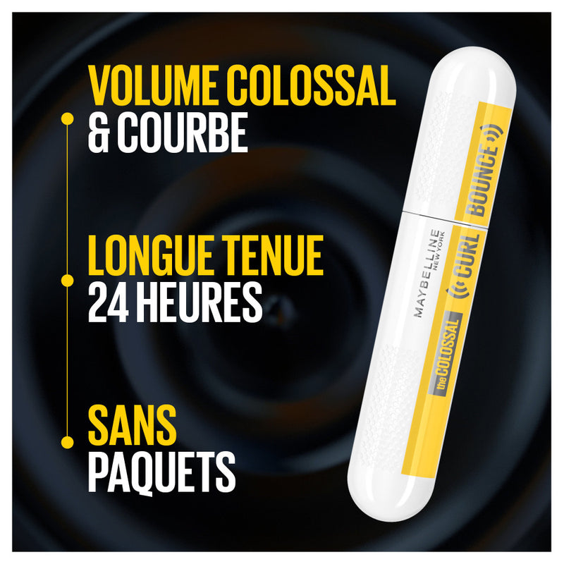 Colossal Curl Bounce Mascara Volume & Courbe Noir