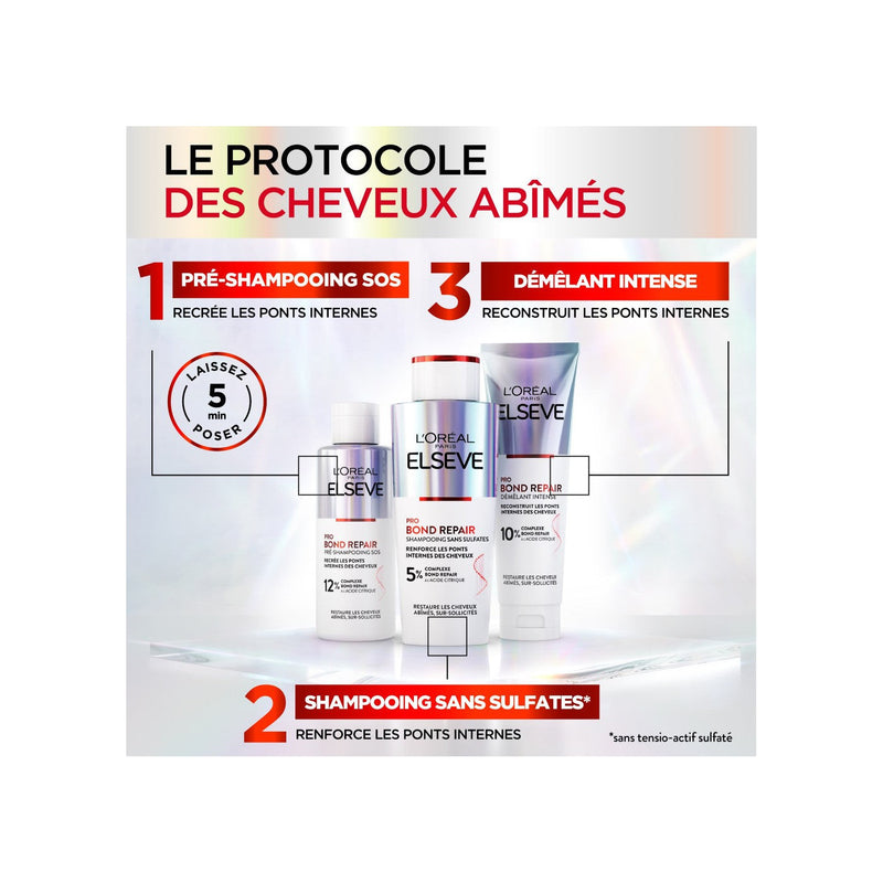 Elseve Pro Bond Repair - La Routine Complète Des Cheveux Abîmés