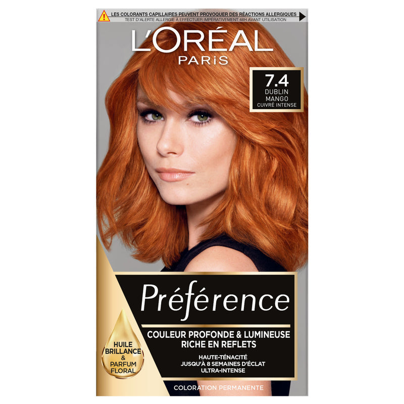 Color Preference 7.4 Dublin Intense Copper Mango