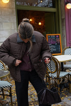 Eva Chocolate Down Jacket