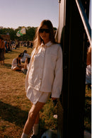 VESTE BANJO VINYLE LAIT