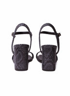 Sandalias Serpiente - Negro - Mujer