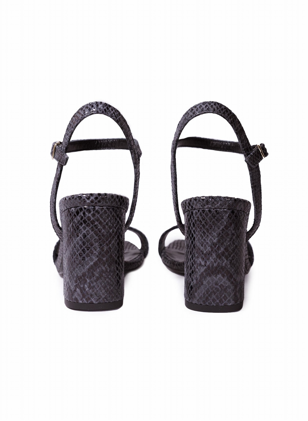 Sandalias Serpiente - Negro - Mujer