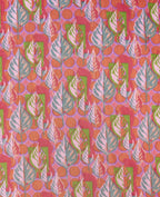 Long Kimono - Dotty bright coral