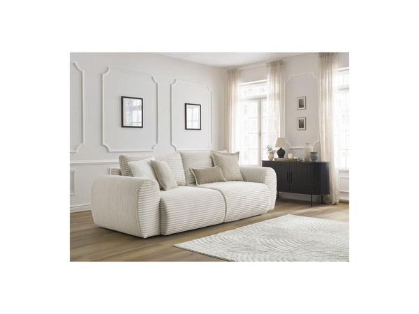Lucien - Straight Sofa Bed with Storage Compartment - Soft Wide-Rib Corduroy