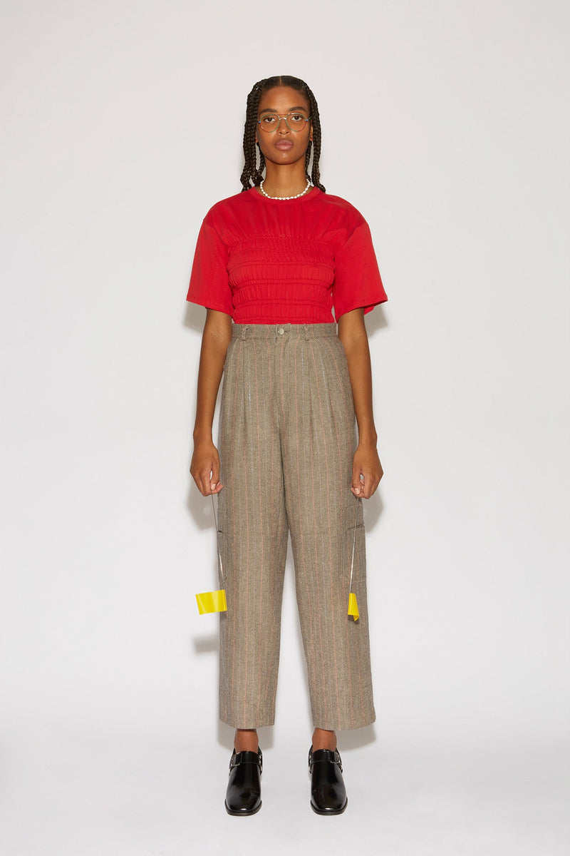 BRITISH CARGO PANTS Beige
