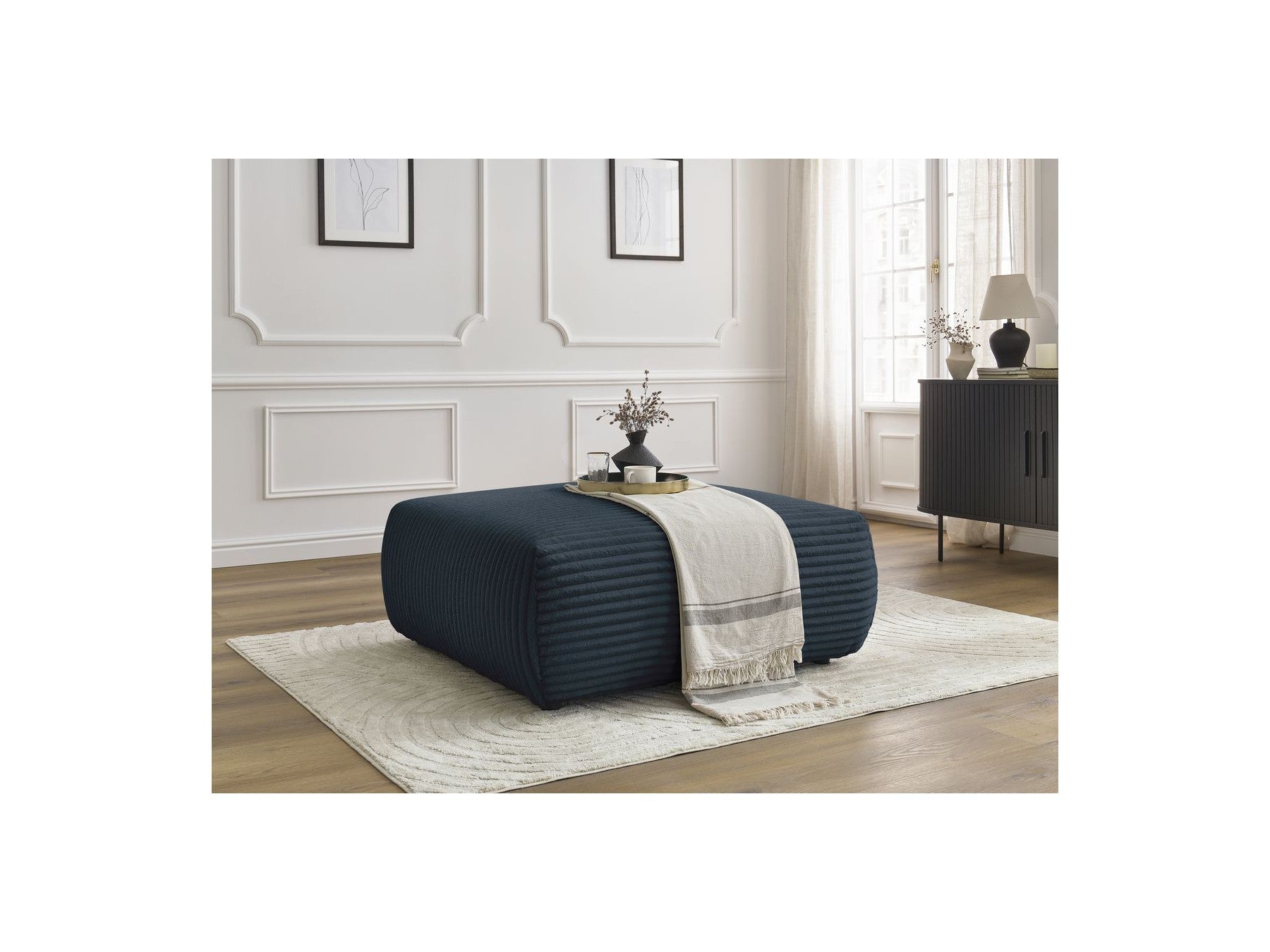 Lucien Pouffe - Soft Wide-Ribbed Corduroy