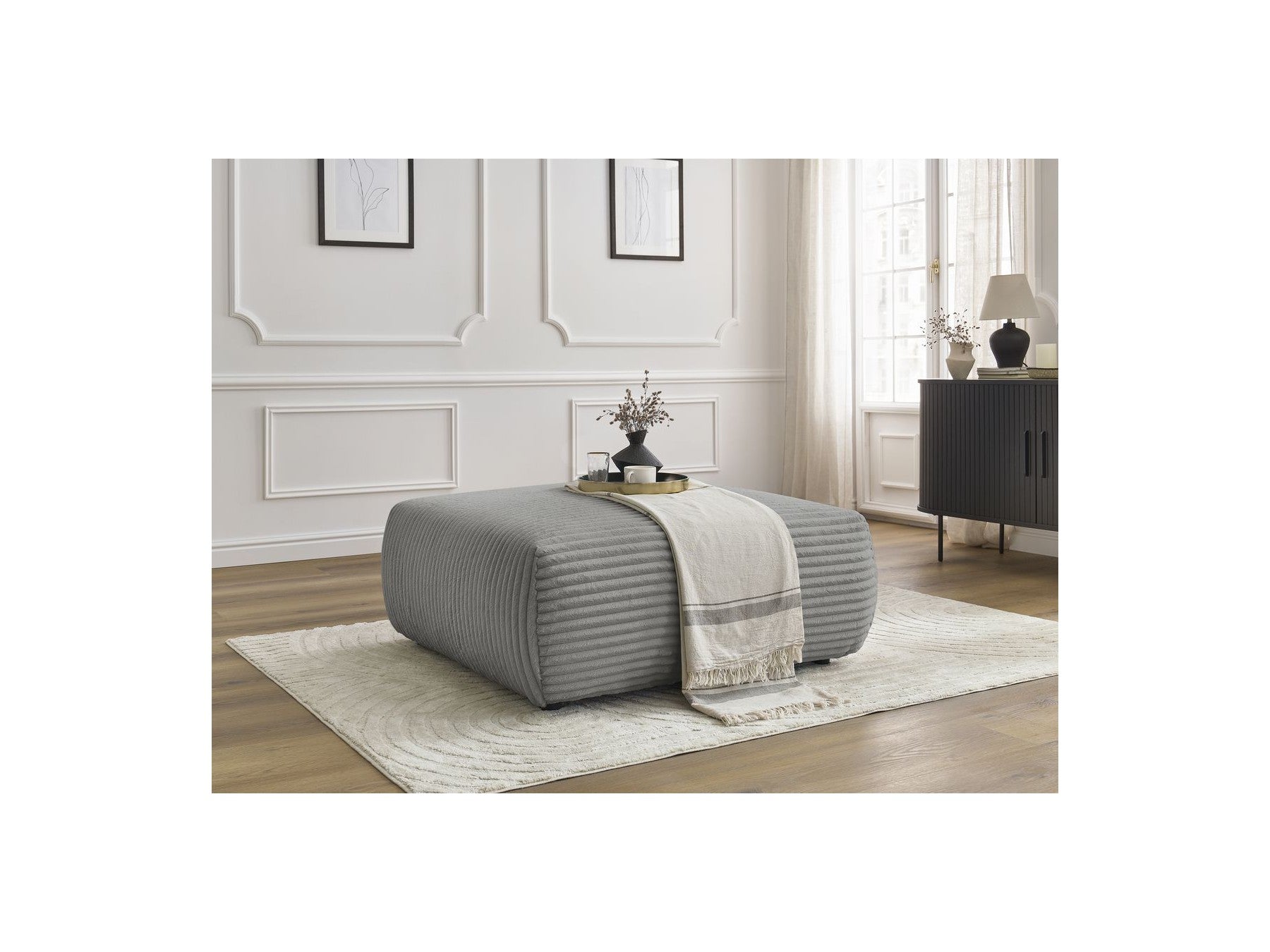 Lucien Pouffe - Soft Wide-Ribbed Corduroy