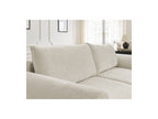 Convertible Straight Sofa with Storage Lucien - Smooth Fabric