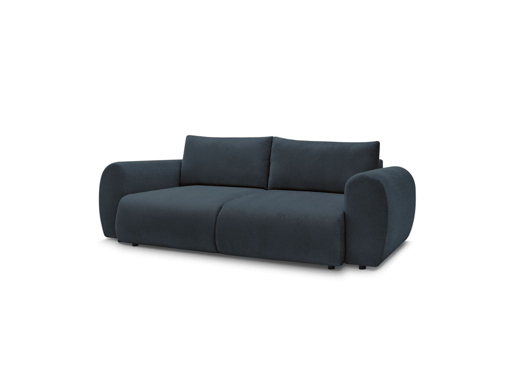 Convertible Straight Sofa with Storage Lucien - Smooth Fabric