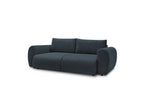 Convertible Straight Sofa with Storage Lucien - Smooth Fabric
