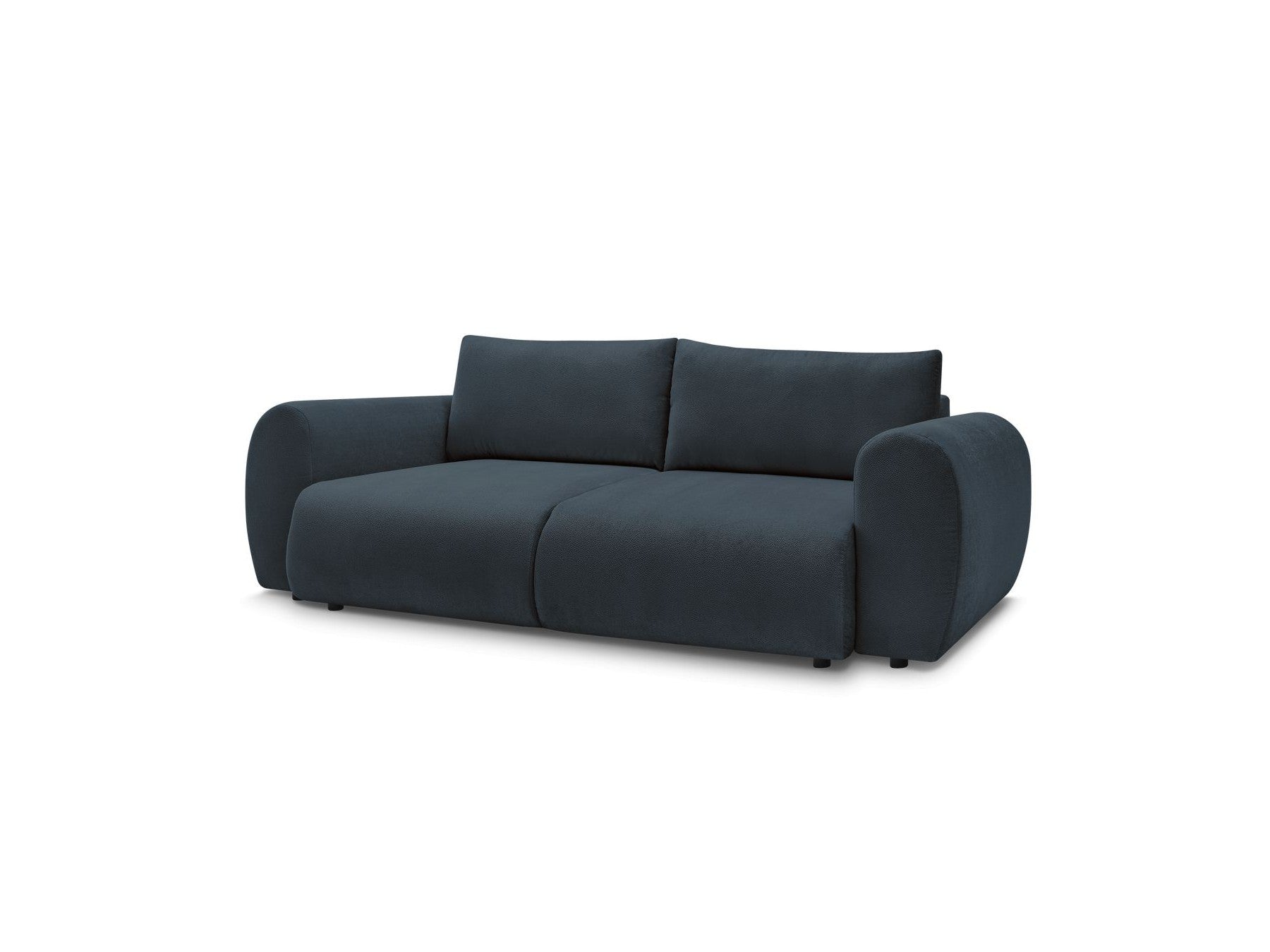 Convertible Straight Sofa with Storage Lucien - Smooth Fabric