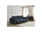 Convertible Straight Sofa with Storage Lucien - Smooth Fabric