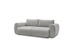 Convertible Straight Sofa with Storage Lucien - Smooth Fabric