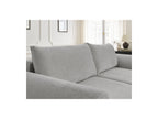 Convertible Straight Sofa with Storage Lucien - Smooth Fabric