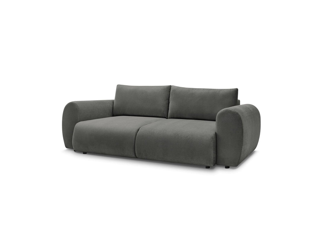 Convertible Straight Sofa with Storage Lucien - Smooth Fabric