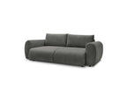 Convertible Straight Sofa with Storage Lucien - Smooth Fabric