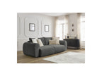 Convertible Straight Sofa with Storage Lucien - Smooth Fabric