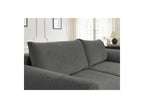 Convertible Straight Sofa with Storage Lucien - Smooth Fabric