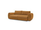 Convertible Straight Sofa with Storage Lucien - Smooth Fabric