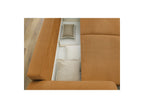 Convertible Straight Sofa with Storage Lucien - Smooth Fabric