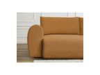 Convertible Straight Sofa with Storage Lucien - Smooth Fabric