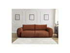 Convertible Straight Sofa with Storage Lucien - Smooth Fabric