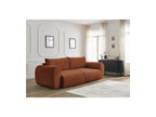 Convertible Straight Sofa with Storage Lucien - Smooth Fabric