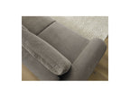Convertible Straight Sofa with Storage Lucien - Smooth Fabric