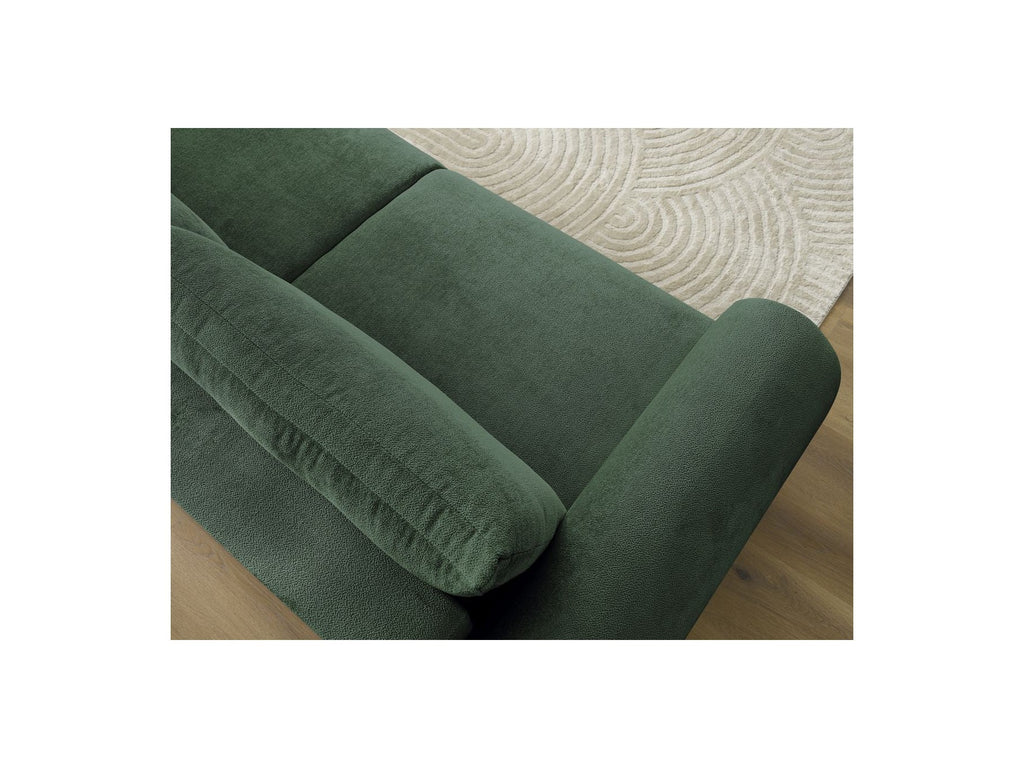 Convertible Straight Sofa with Storage Lucien - Smooth Fabric