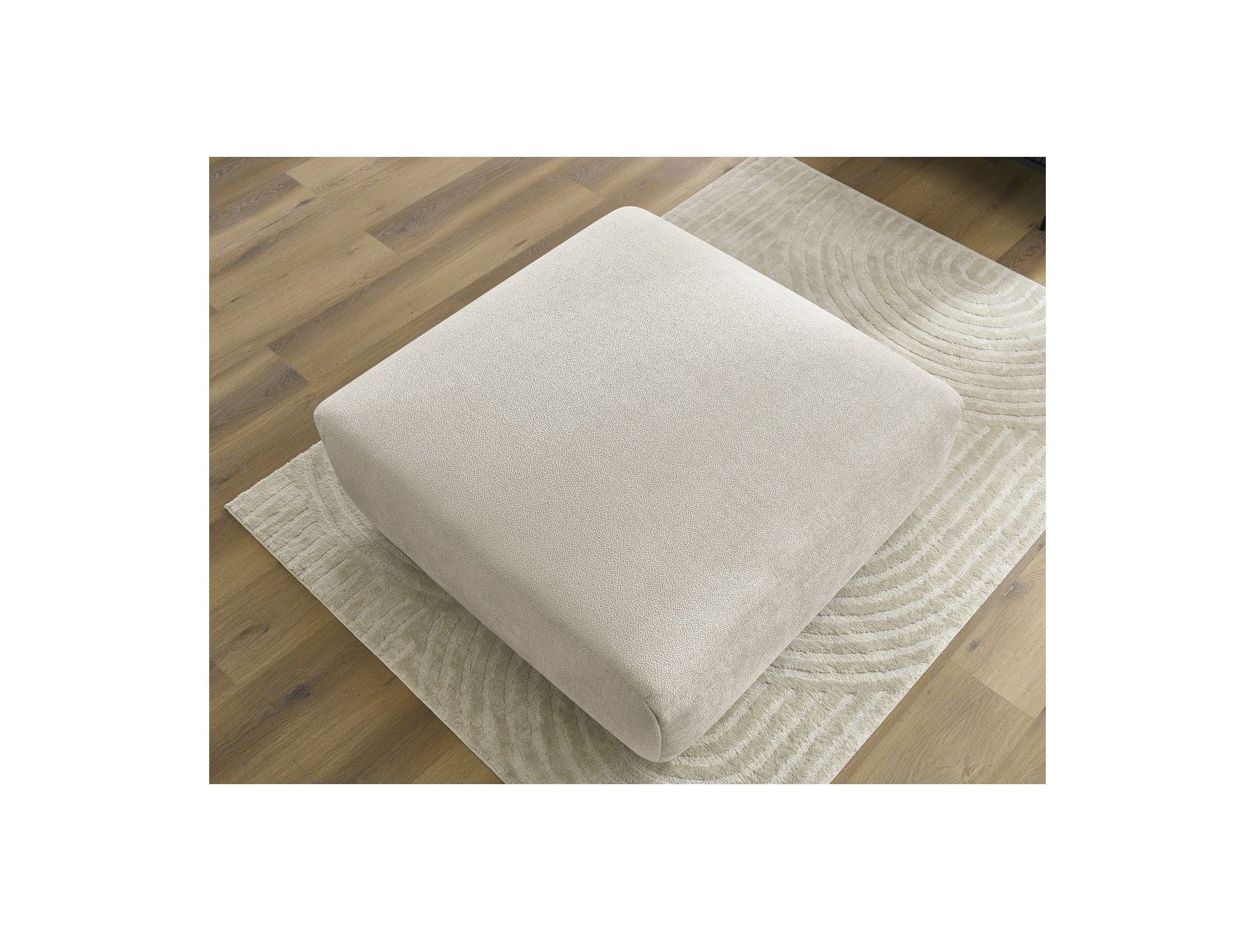 Pouf - Lucien - Tissu Lisse