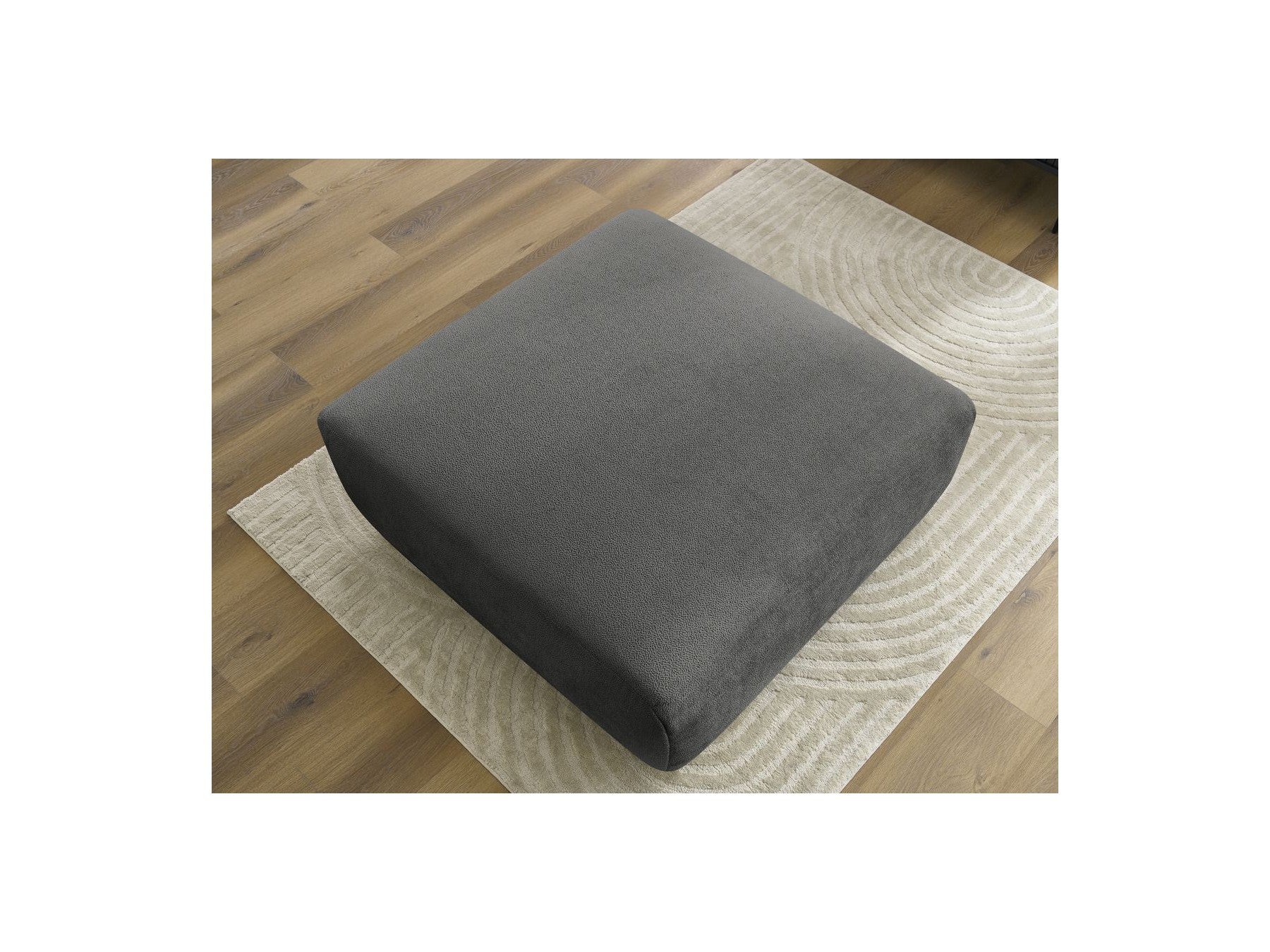 Pouf - Lucien - Tissu Lisse