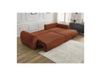 Convertible Corner Sofa with Storage Lucien - Smooth Fabric - Right-Hand Corner