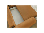 Convertible Corner Sofa with Storage Lucien - Smooth Fabric - Right-Hand Corner