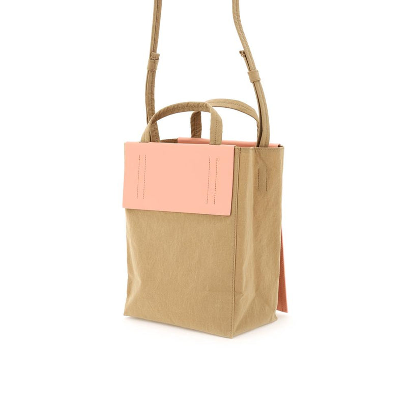 Sacs Fourre-Tout Acne Studios Baker Out Medium Tote Bag - Beige - Femme