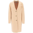 Manteaux Acne Studios Brushed-Wool Coat - Beige - Femme