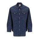 Chemises Acne Studios Organic Denim Overshirt - Bleu - Femme